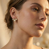 Pearl Dragonfly Earrings