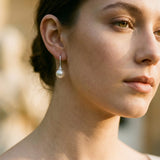 Lustrous Pearl Earrings