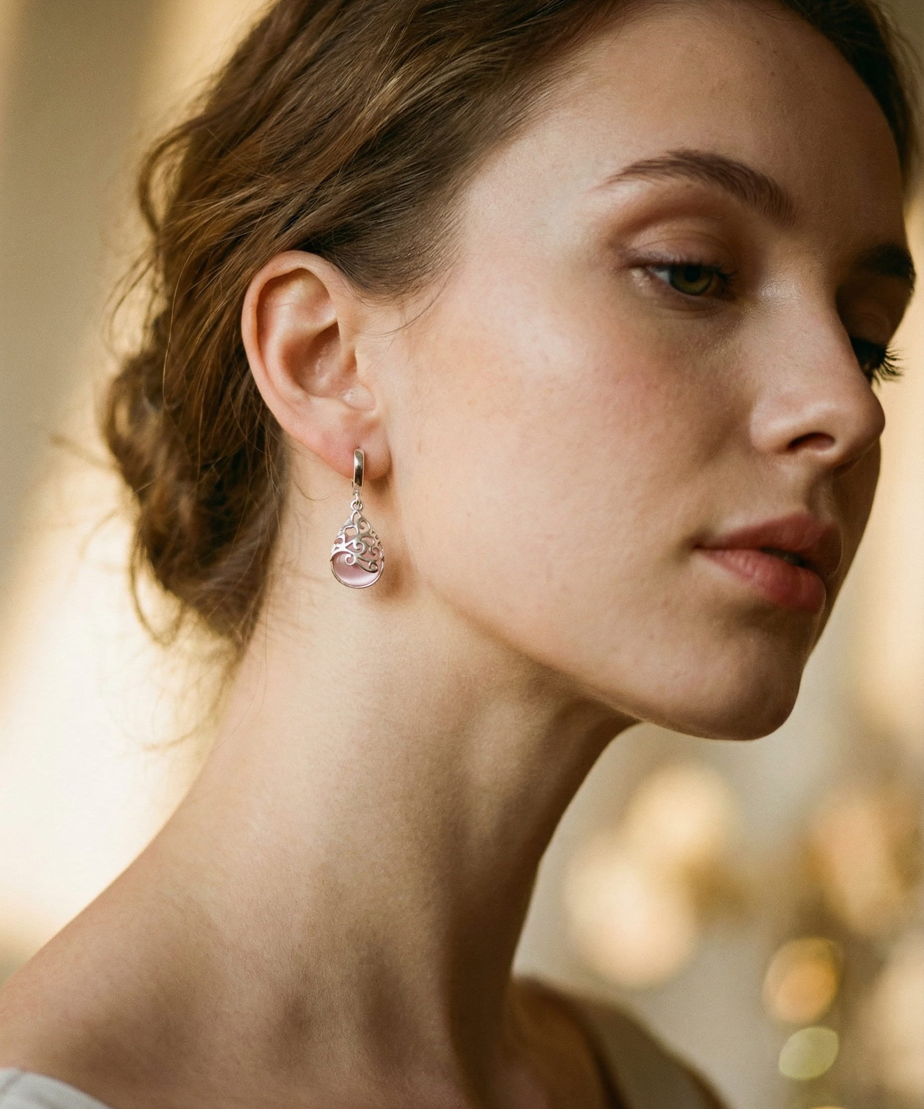 Silver Tree of Life Earrings