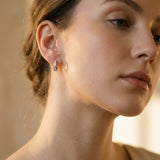 Dara Brillane Stone Earrings Set