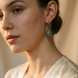Vintage Ocean Crystal Earrings