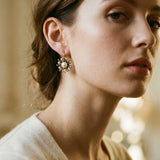 Vintage Starlight Pearl Earrings