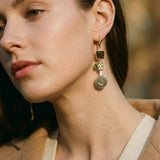 Vintage Crystal Forest Earrings