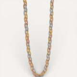 Elegant Gold and Silver Necklace