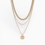 Gold and Silver Plated Necklace