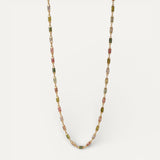 Isabella Multicoloured CZ Stone Necklace