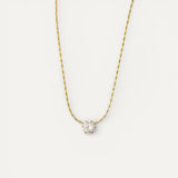 Gold Diamond Necklace