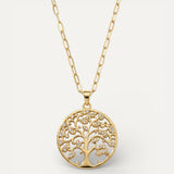 Gold Roots of Life Necklace