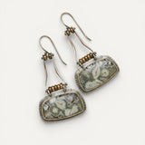Vintage Aged Stone Earrings
