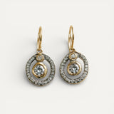 Classic Gold Cubic Zirconia Earrings