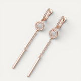 Gold-Plated Sequin Earrings