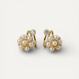 Fluffy Pearl Adjustable Ring