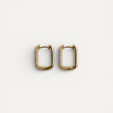 Valerie Square and Circular Earrings