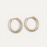 Luxurious Gold Hoop Earrings