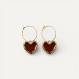 Little Red Hearts Earrings