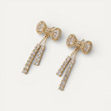 Bow with Zirconia in Gold
