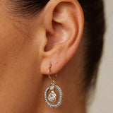 Classic Gold Cubic Zirconia Earrings