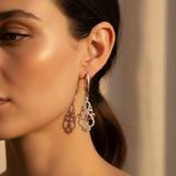 Elegant Gold Cubic Zirconia Earrings