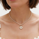 Daisy Pearl Pendant