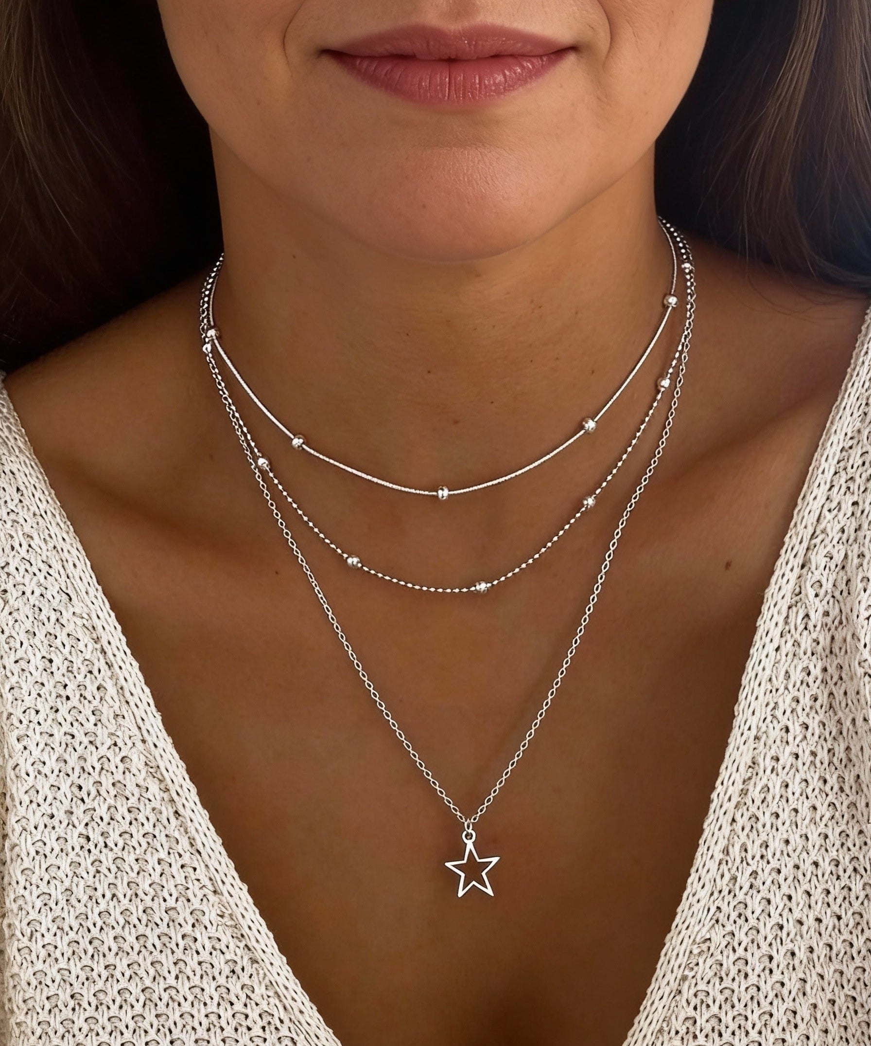 Vintage Star Necklace