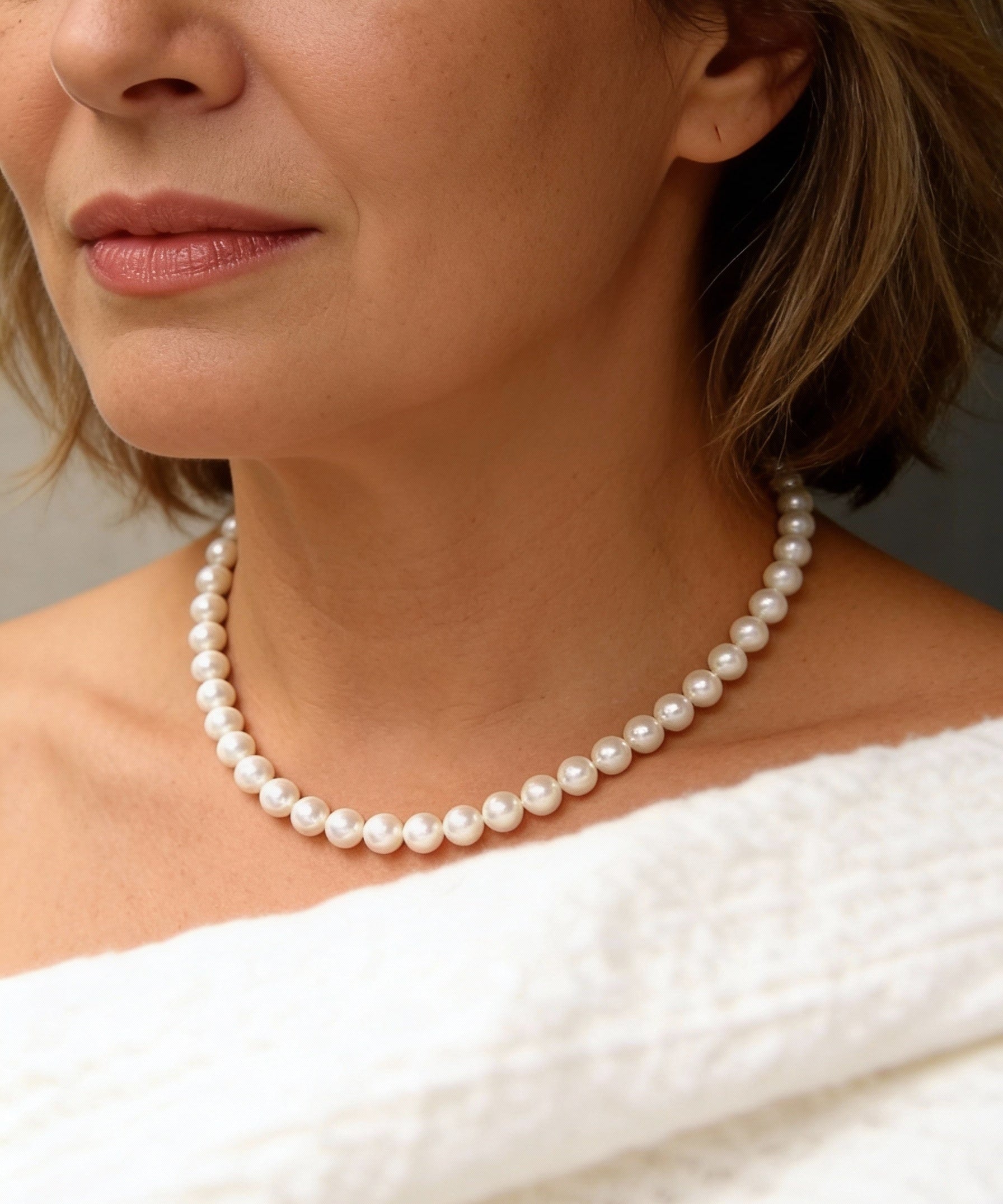 Timeless Vintage Pearl Necklace