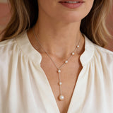 Silver Freshwater Pearl Necklace
