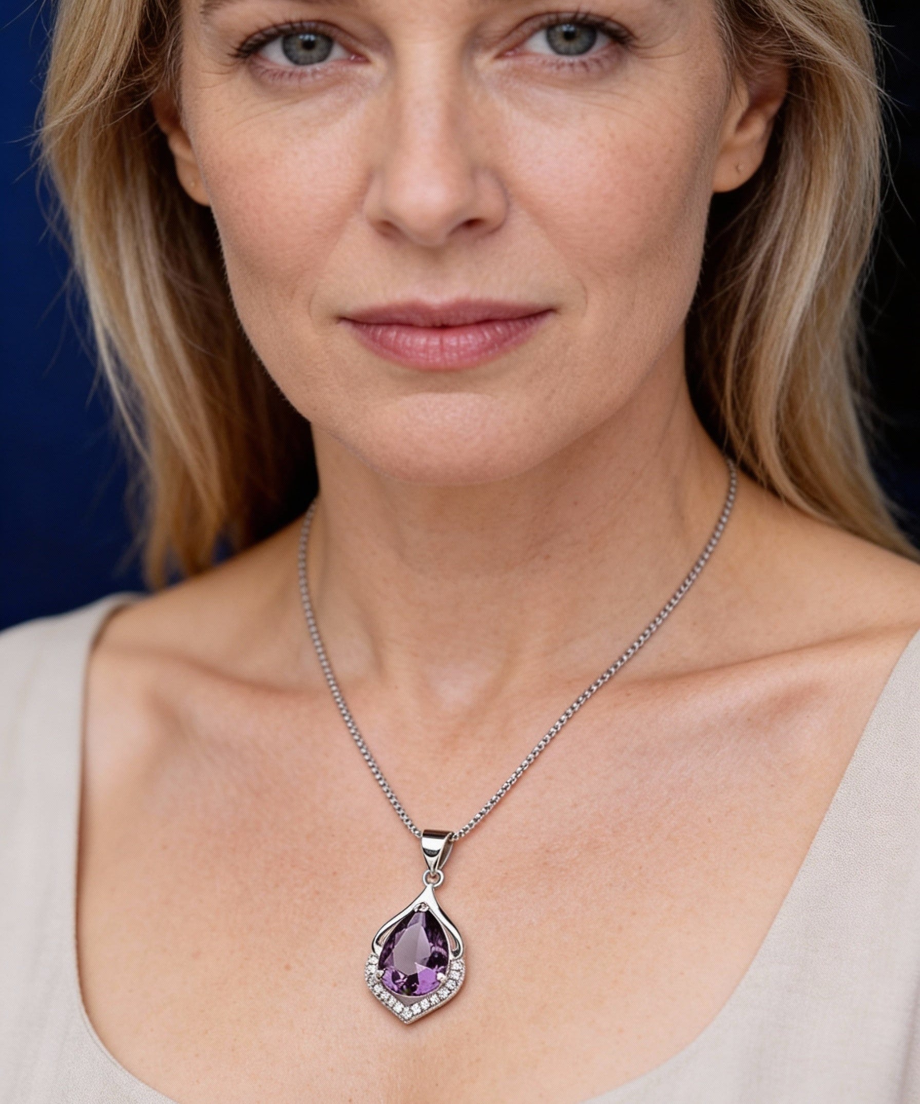 Virgin Mary Pendant Necklace