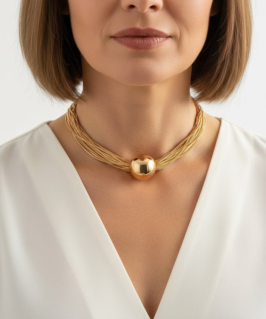 Elegant Gold Necklace