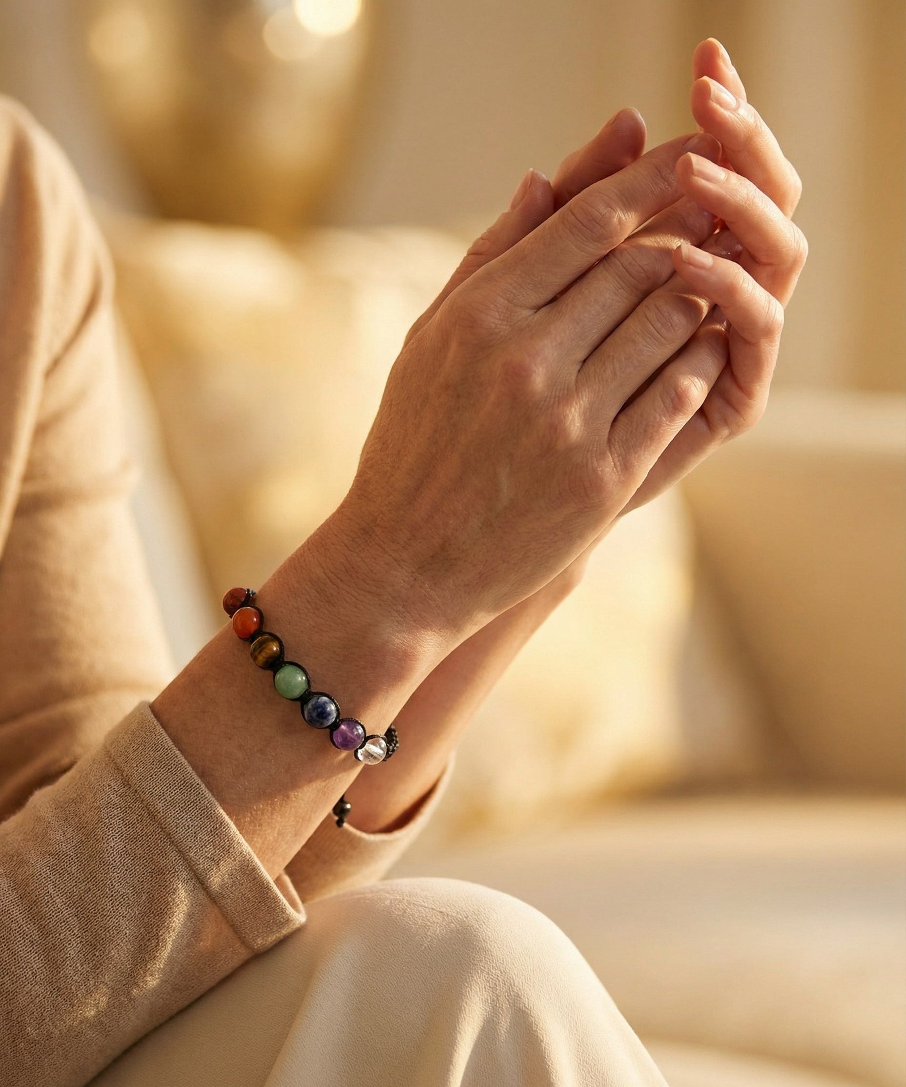 Handmade Natural Magic Stone Wealth Bracelet