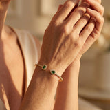 Claudia Emerald Bracelet