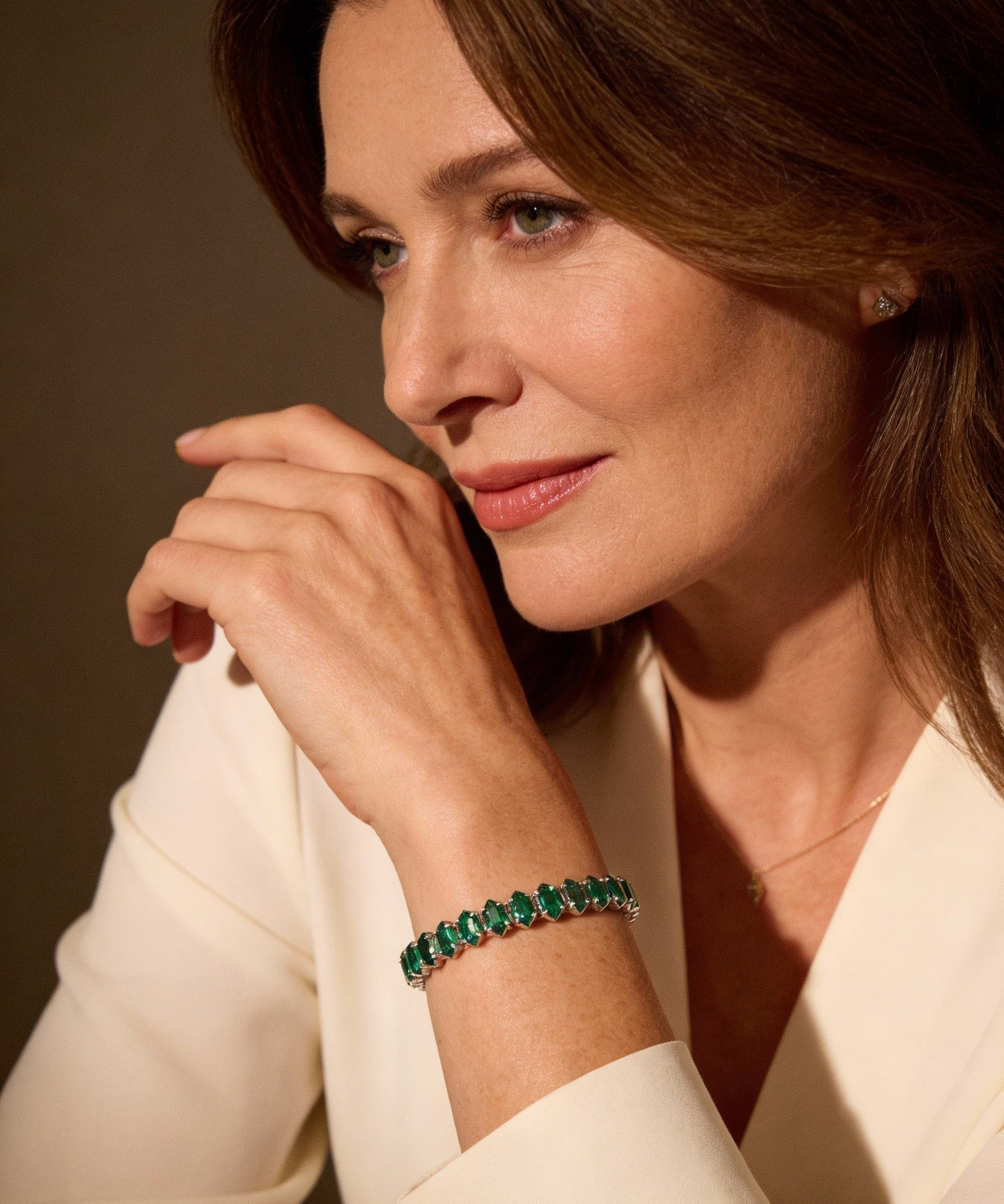 Emerald Stone Bracelet