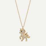 Elegant Unicorn Necklace