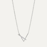Sparkling Silver Necklace