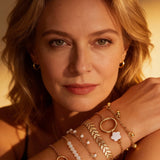 Boho Gold Bracelet Set