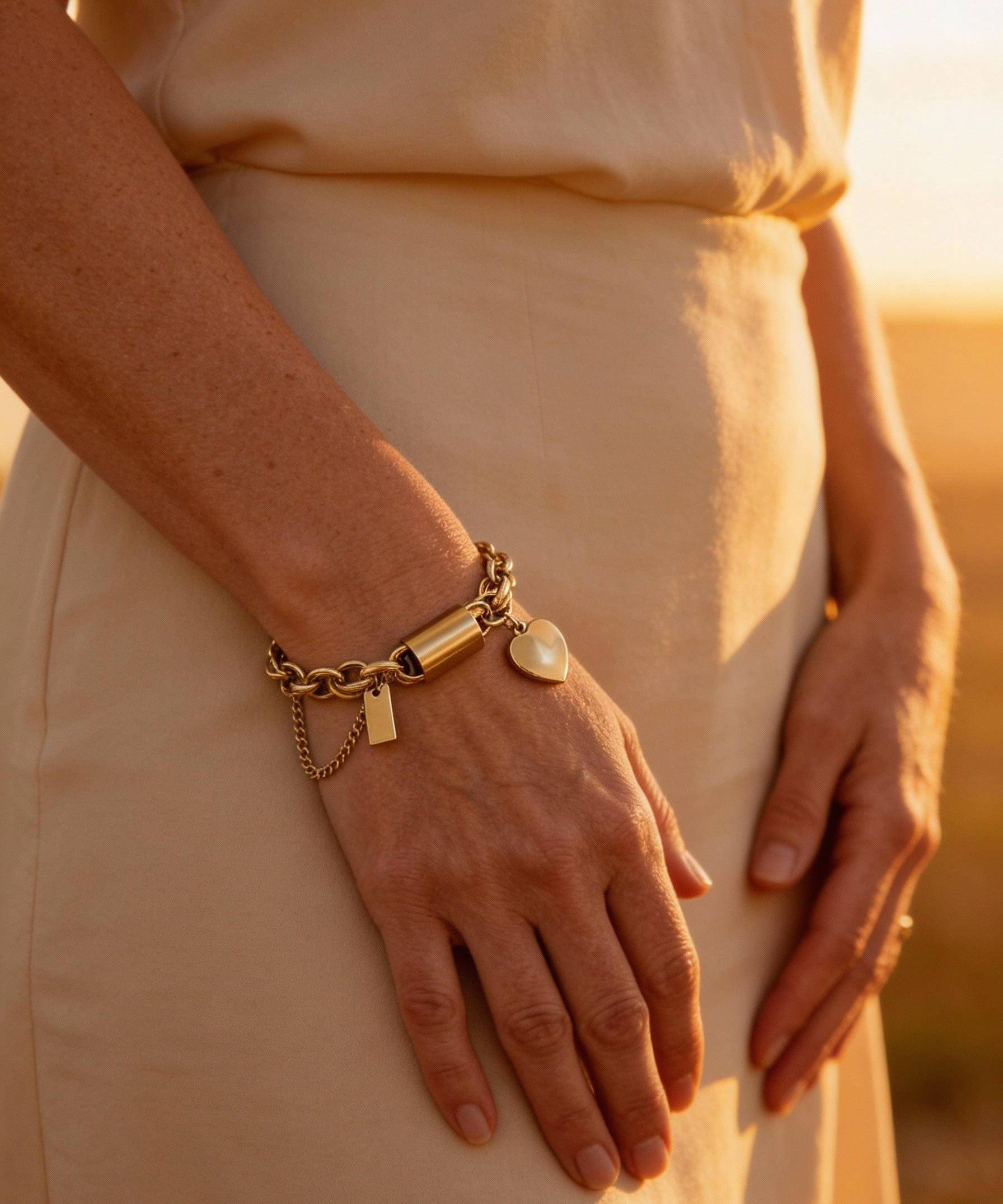 Chunky Gold Bracelet