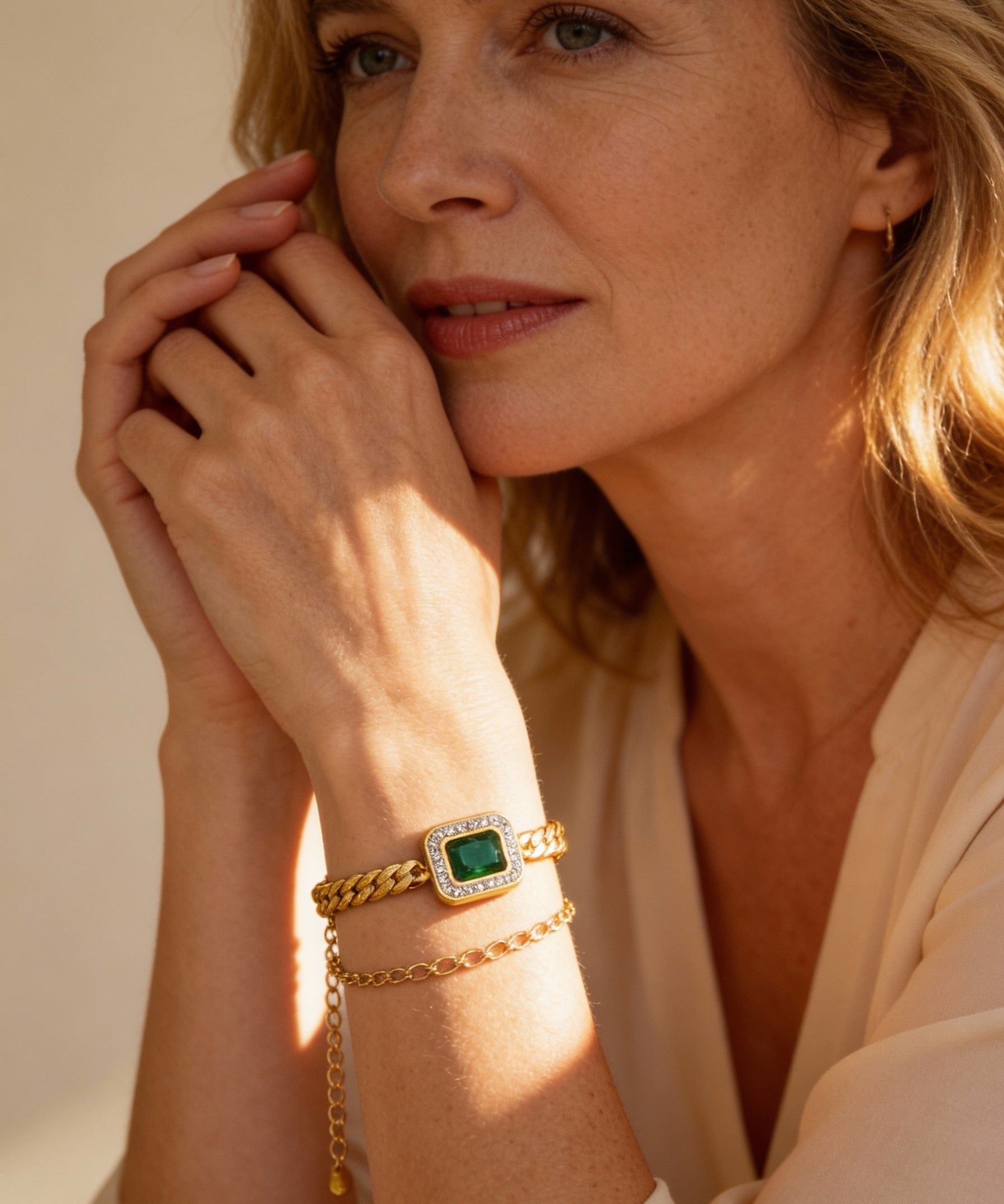 Joana Verdant Emerald Bracelet