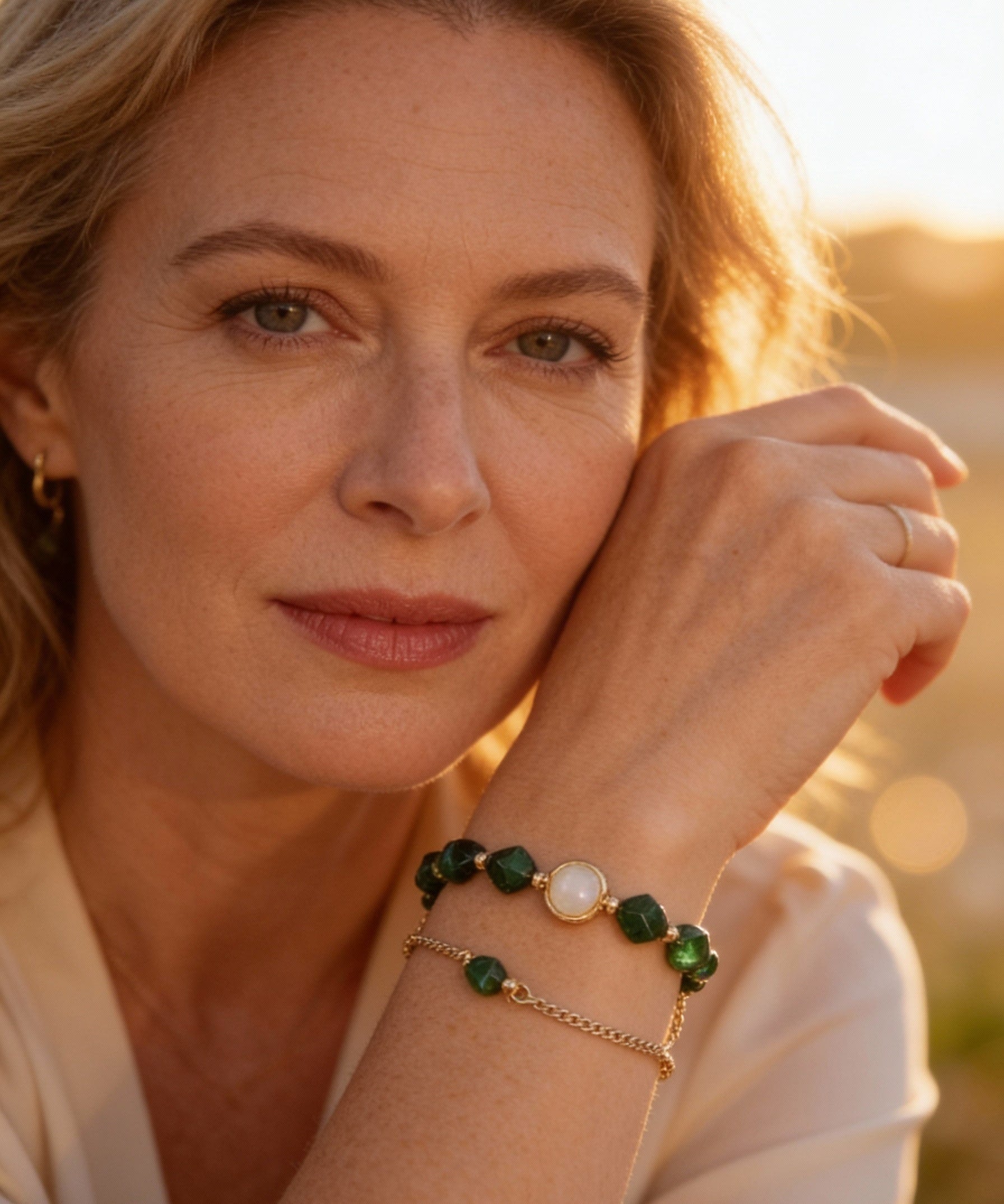 Elegant Green Bracelets