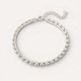 Silver Cubic Zirconia Bracelet