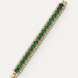 Gold and Green Bracelet