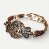 Elegant Black Crystal Bracelet