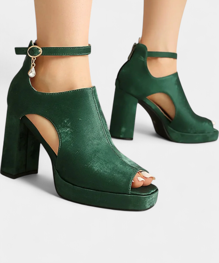 Lopez Tacones Gruesos Multicolor