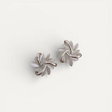Elegant and Exquisite Earrings with Opal Petals in Gold