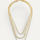 Vienna Layered Chain Necklace